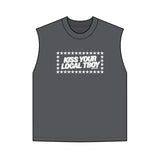 Kiss Your Local TBoy Heavy Faded Tank