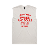 “I Benched Twinks and Dolls” Faded Heavy Tank