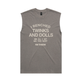 “I Benched Twinks and Dolls” Faded Heavy Tank