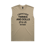 “I Benched Twinks and Dolls” Faded Heavy Tank