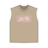 Kiss Your Local TBoy Heavy Faded Tank