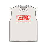 Kiss Your Local TBoy Heavy Faded Tank