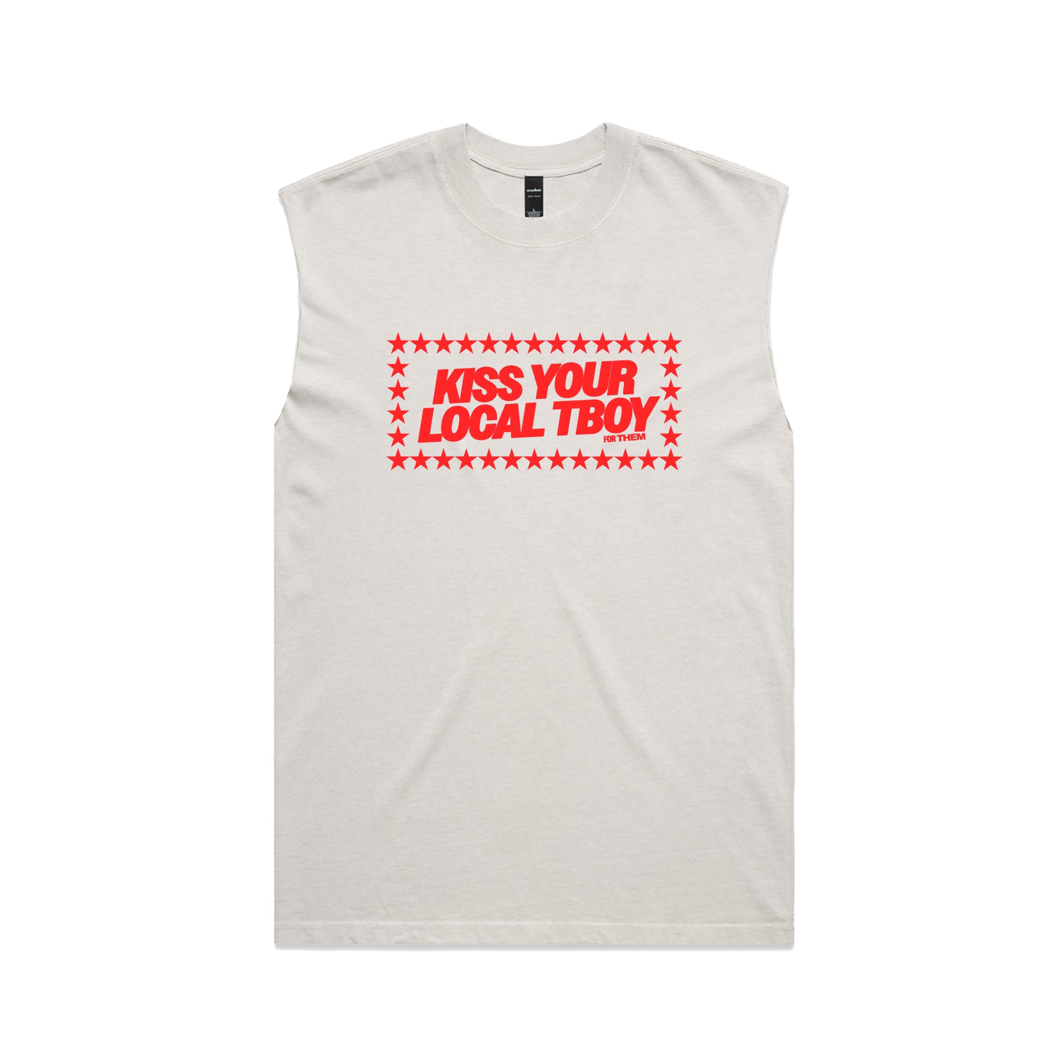 Kiss Your Local TBoy Heavy Faded Tank