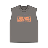 Kiss Your Local TBoy Heavy Faded Tank