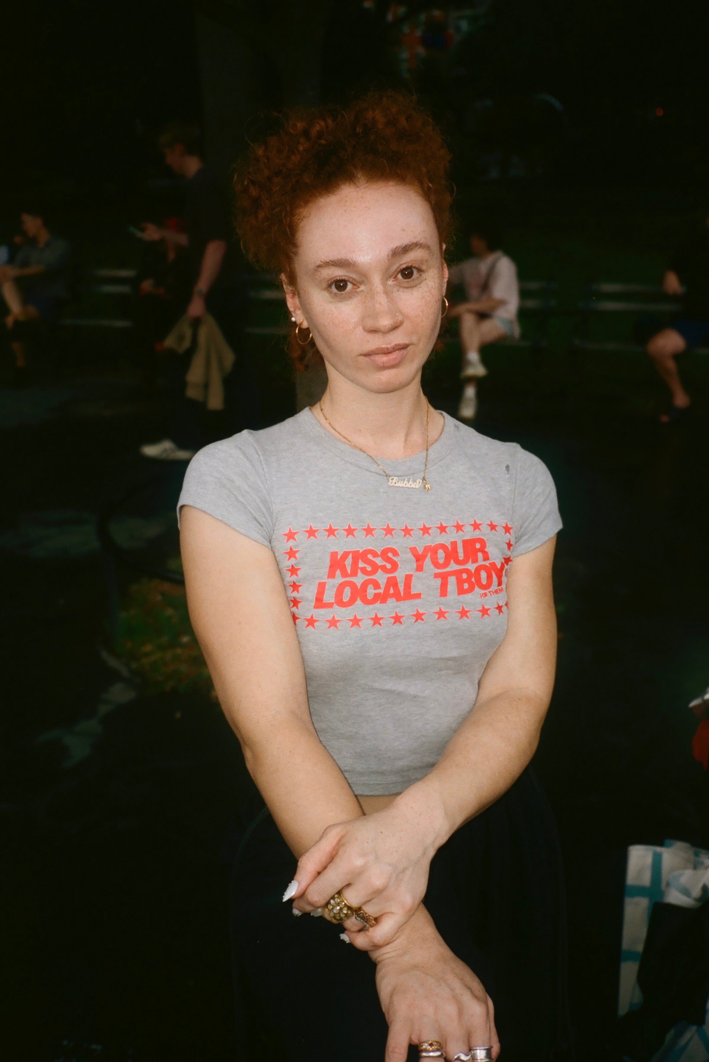 "Kiss Your Local TBoy" Rib Baby Tee