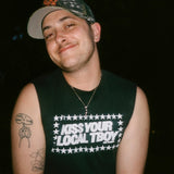 Kiss Your Local TBoy Heavy Faded Tank