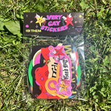 Very Gay Sticker Pack: ForThem x Ash&Chess