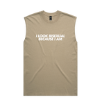 “I Look Bisexual Because I Am” Tank Top