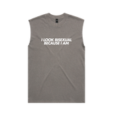 “I Look Bisexual Because I Am” Tank Top